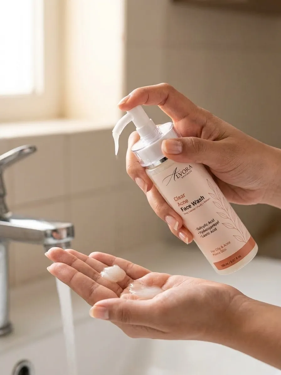 Alvora Clear Acne Face Wash alternate view